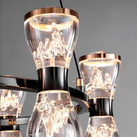 BODE Linear Chandelier by Lampadom - ambient shot