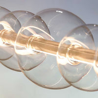 Bodo Linear Chandelier by Lampadom - detail view