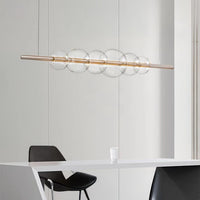 Bodo Linear Chandelier by Lampadom - ambient shot