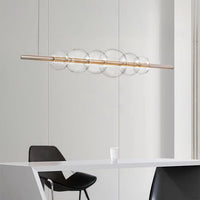 Bodo Linear Chandelier by Lampadom - ambient shot
