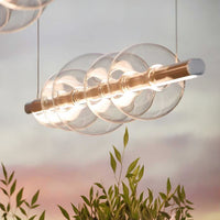 Bodo Linear Chandelier by Lampadom - detail view