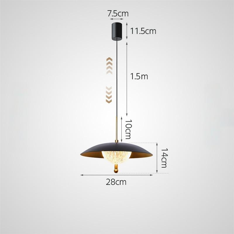 BOGE Pendant by Lampadom - top view