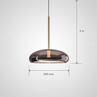 BORE Pendant by Lampadom - side view