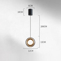 BOSSE Pendant by Lampadom - angle view