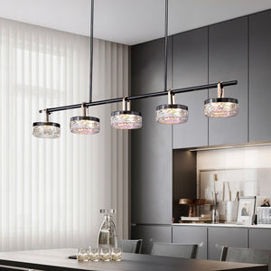 BRAMER Linear Chandelier by Lampadom