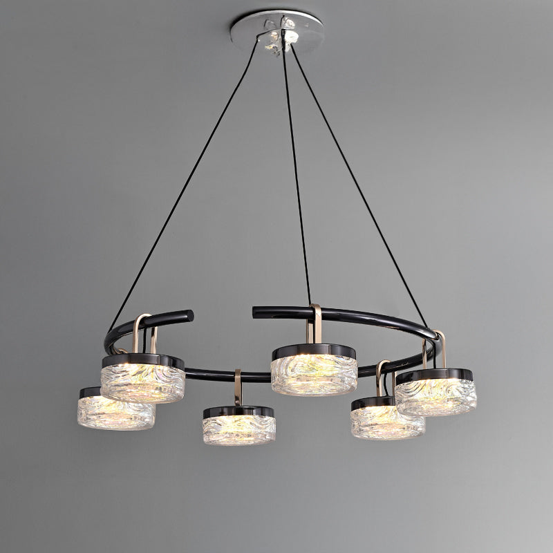 BRAMER Ring Chandelier by Lampadom - scale reference