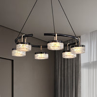BRAMER Ring Chandelier by Lampadom - side view