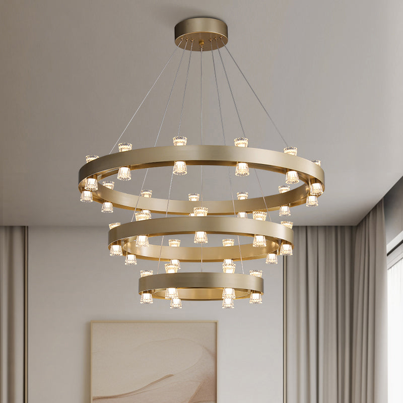 BRANDON Ring Chandelier by Lampadom - detail view