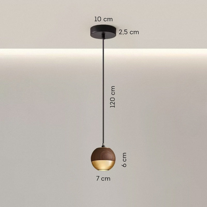 BRENN Pendant by Lampadom - scale reference