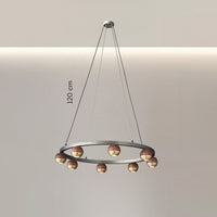 ERNAR Ring Chandelier by Lampadom - angle view