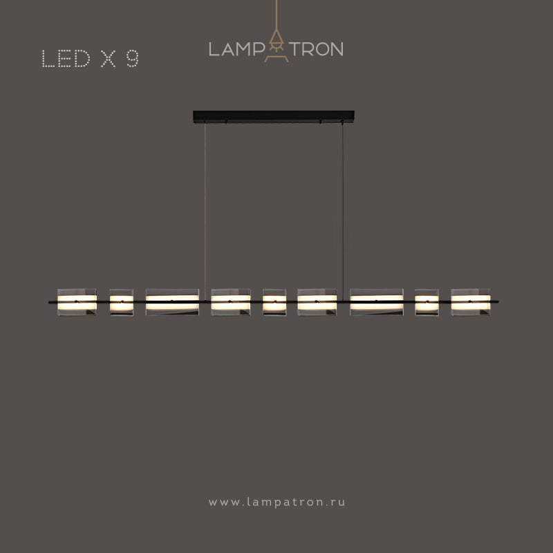 BRIAND Linear Chandelier