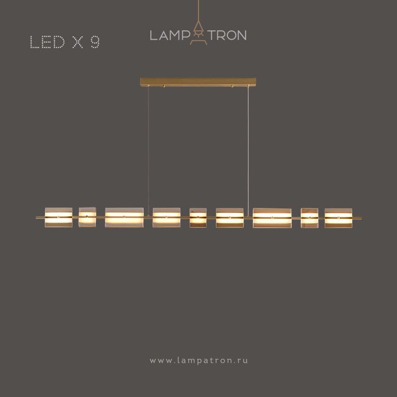 BRIAND Linear Chandelier