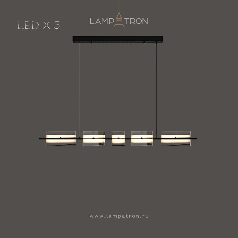 BRIAND Linear Chandelier