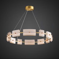 BRIAND Ring Chandelier by Lampadom - scale reference
