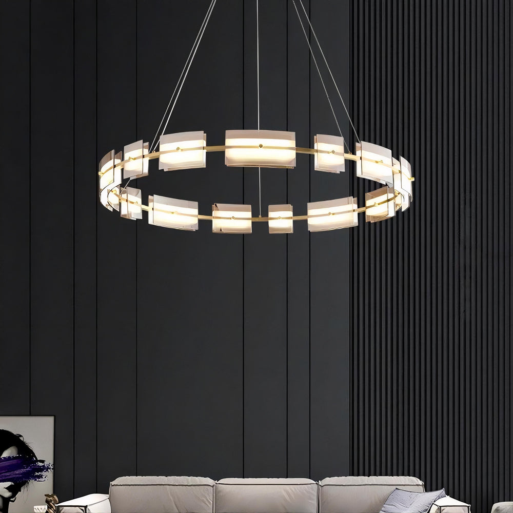 BRIAND Ring Chandelier by Lampadom - ambient shot