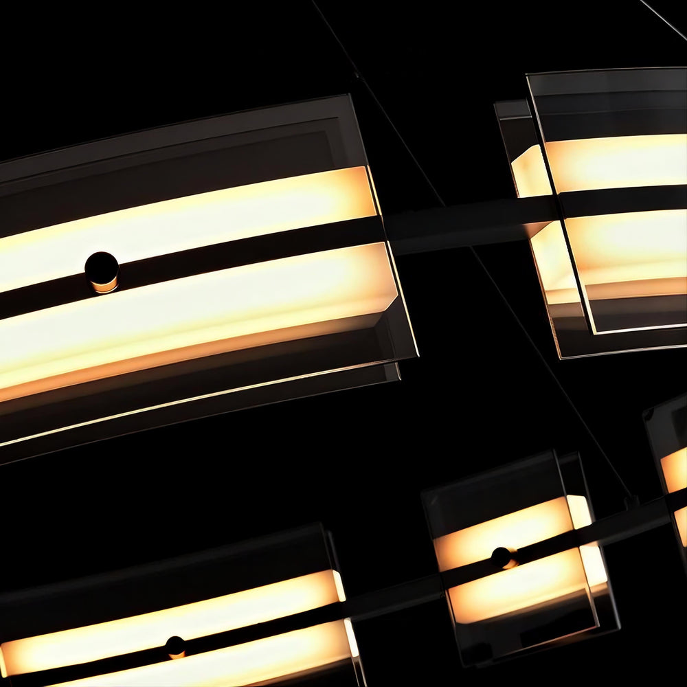 BRIAND Ring Chandelier by Lampadom - angle view