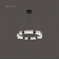 BRIAND Ring Chandelier by Lampadom - angle view