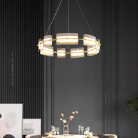 BRIAND Ring Chandelier by Lampadom - scale reference