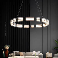 BRIAND Ring Chandelier by Lampadom - close-up