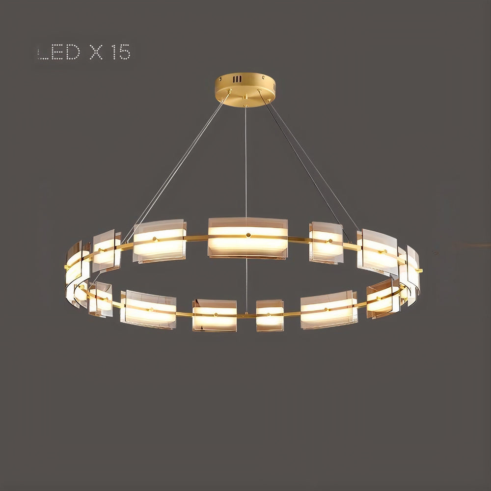 BRIAND Ring Chandelier by Lampadom - ambient shot