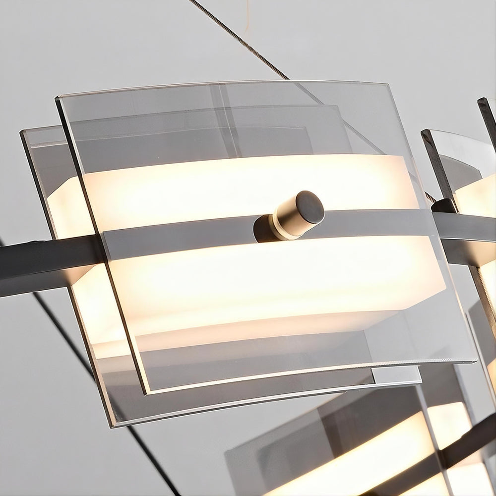 BRIAND Ring Chandelier by Lampadom - scale reference