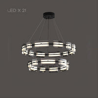 BRIAND Ring Chandelier by Lampadom - top view
