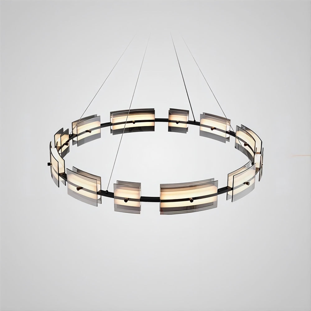 BRIAND Ring Chandelier by Lampadom - detail view