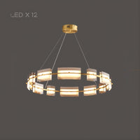 BRIAND Ring Chandelier by Lampadom - detail view