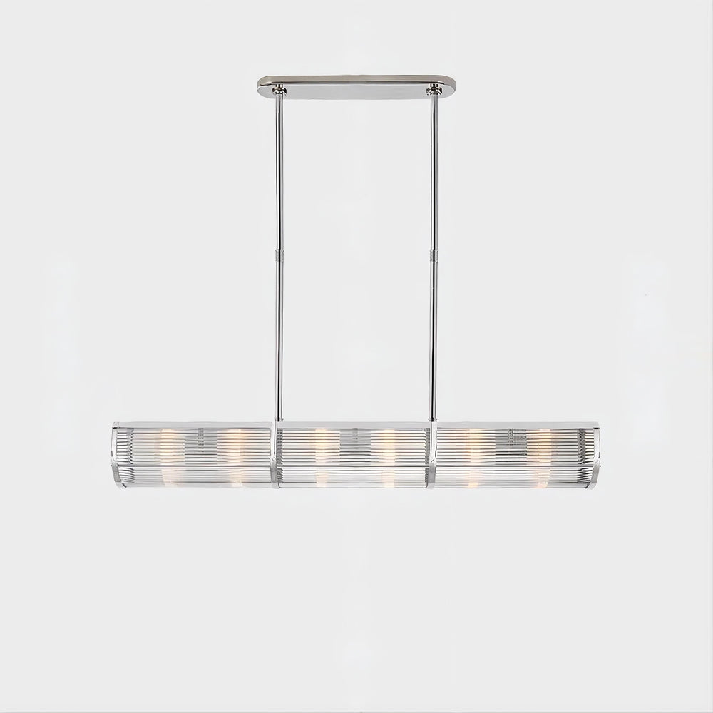 BRIEF Linear Chandelier by Lampadom - detail view