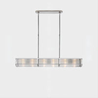 BRIEF Linear Chandelier by Lampadom - detail view