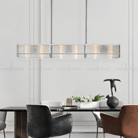 BRIEF Linear Chandelier by Lampadom - detail view