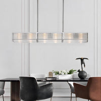 BRIEF Linear Chandelier by Lampadom - top view
