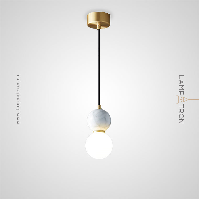 BRIMAR Pendant by Lampadom - angle view