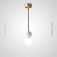 BRIMAR Pendant by Lampadom - angle view