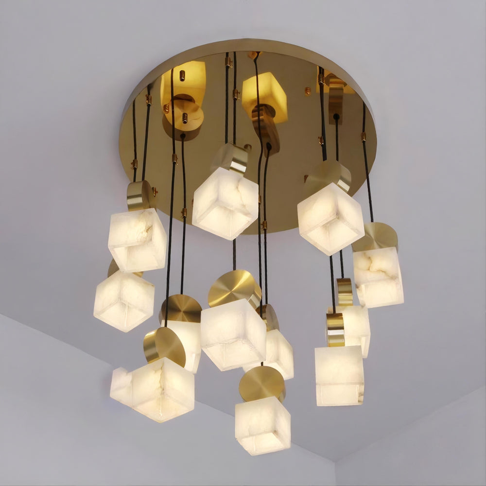 BRIXEN MORE Chandelier by Lampadom - ambient shot