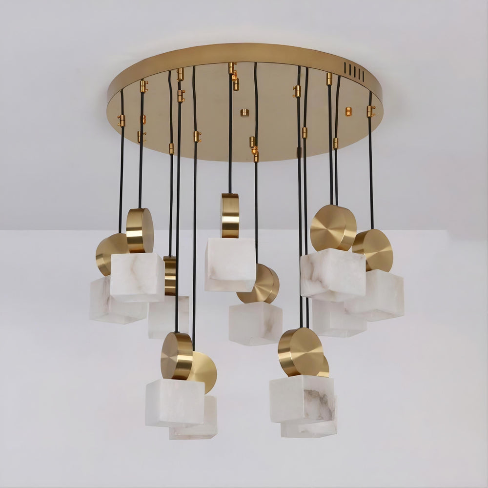 BRIXEN MORE Chandelier by Lampadom - detail view