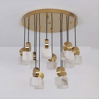 BRIXEN MORE Chandelier by Lampadom - detail view