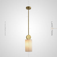 BRIXEN ONE Pendant by Lampadom - side view