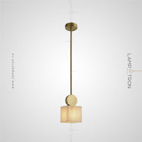 BRIXEN ONE Pendant by Lampadom - angle view