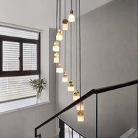 BRIXEN Cascade Light by Lampadom - scale reference