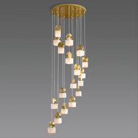 BRIXEN Cascade Light by Lampadom - scale reference