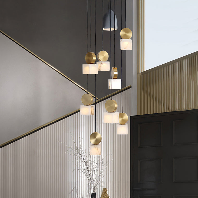 BRIXEN Cascade Light by Lampadom - ambient shot