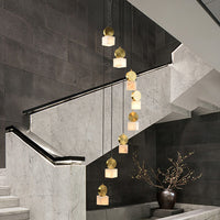 BRIXEN Cascade Light by Lampadom - side view