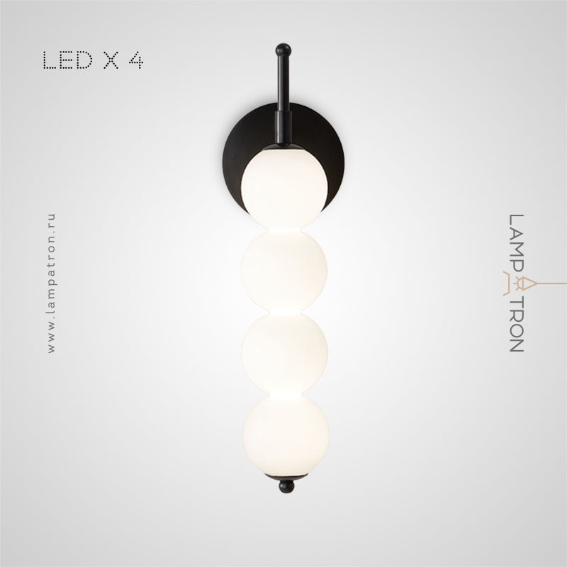 BRODDE Wall Light by Lampadom - side view