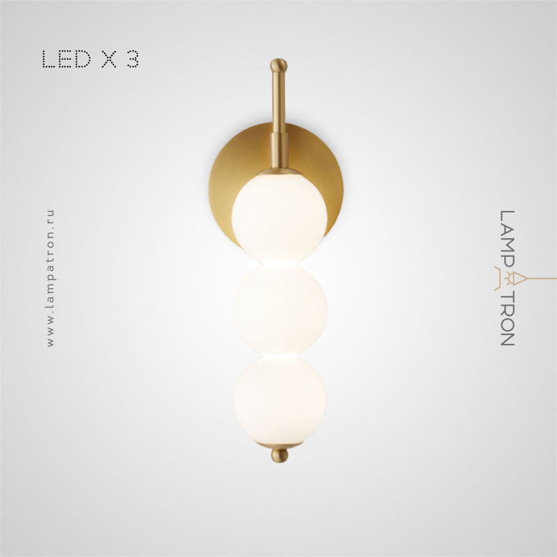 BRODDE Wall Light by Lampadom - angle view