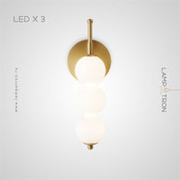 BRODDE Wall Light by Lampadom - angle view