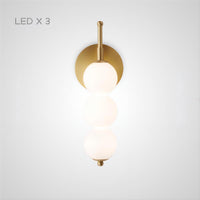 BRODDE Wall Light by Lampadom - side view