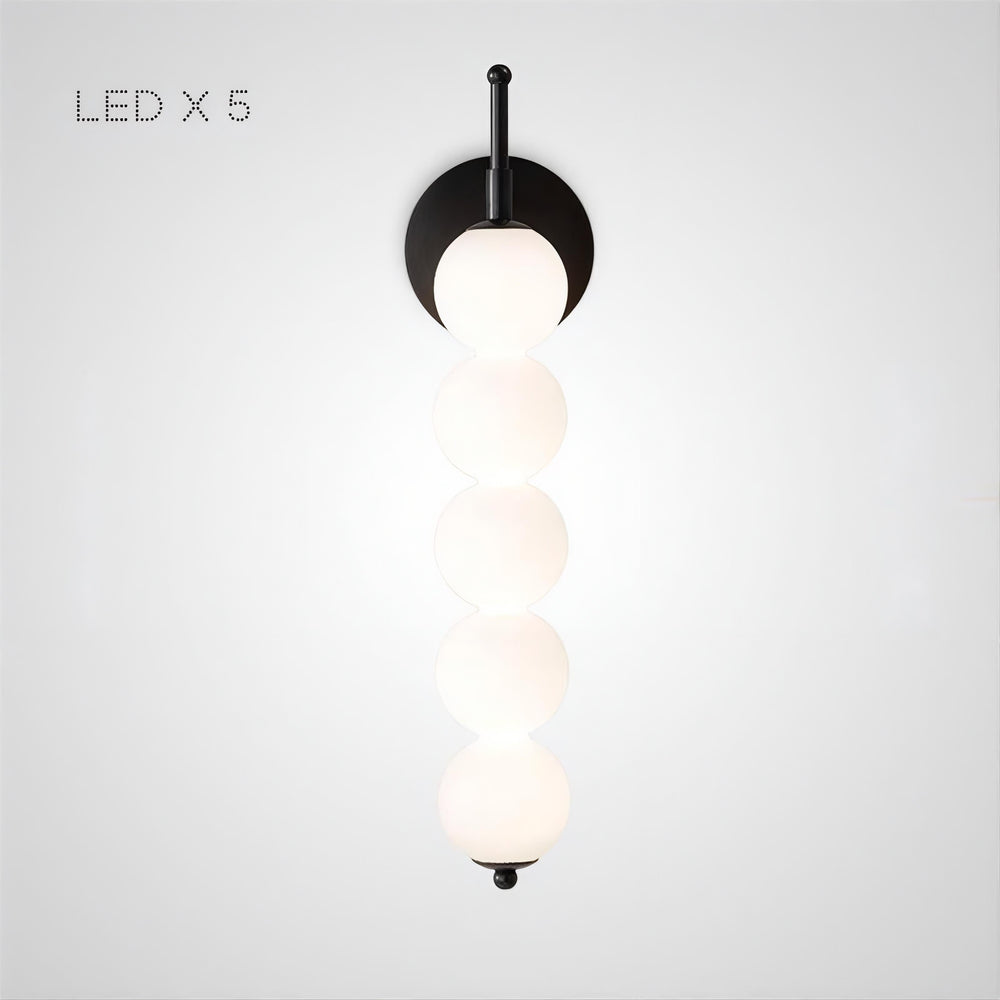 BRODDE Wall Light by Lampadom - scale reference