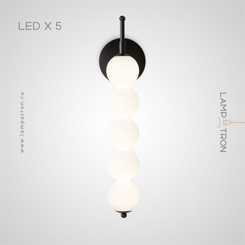 BRODDE Wall Light by Lampadom - detail view