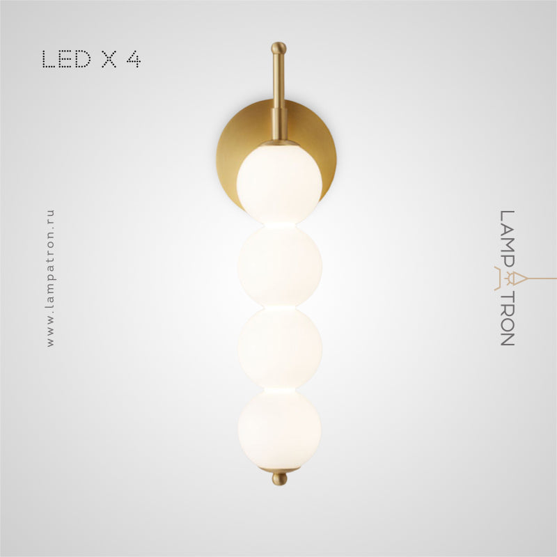 BRODDE Wall Light by Lampadom - close-up